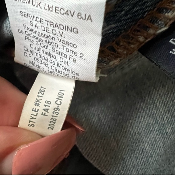 Madewell star denim skirt size 26 - Picture 10 of 11